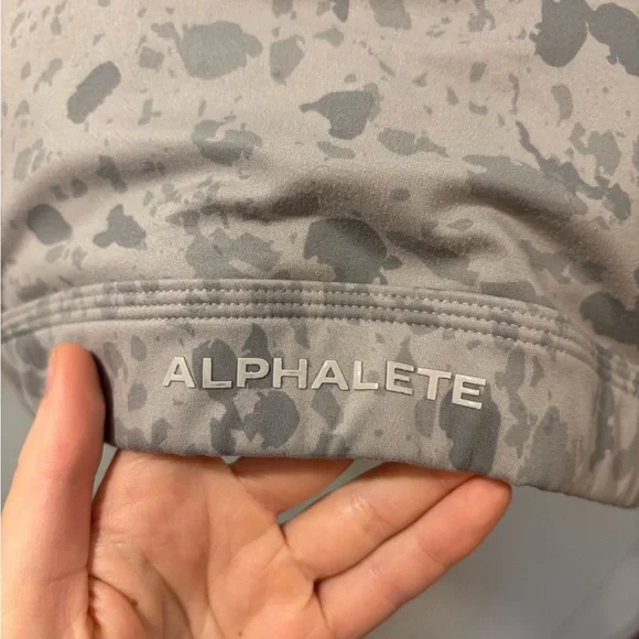 Alphalete Surface Limitless Bra - Size S, Color Pebble - Picture 4 of 6